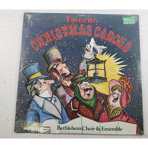 BETHLEHEM CHOIR-SINE QUA NON Christmas FAVORITE CAROLS-SQN 7787 VG+/VG+ VINYL LP